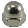 Midwest Fastener Acorn Nut, 3/8"-16, 18-8 Stainless Steel, 3 PK 63792